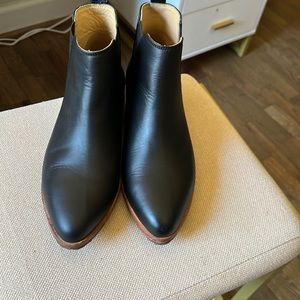 Nisolo Womens Black Chelsea Boots Size 8 Medium (B, M)